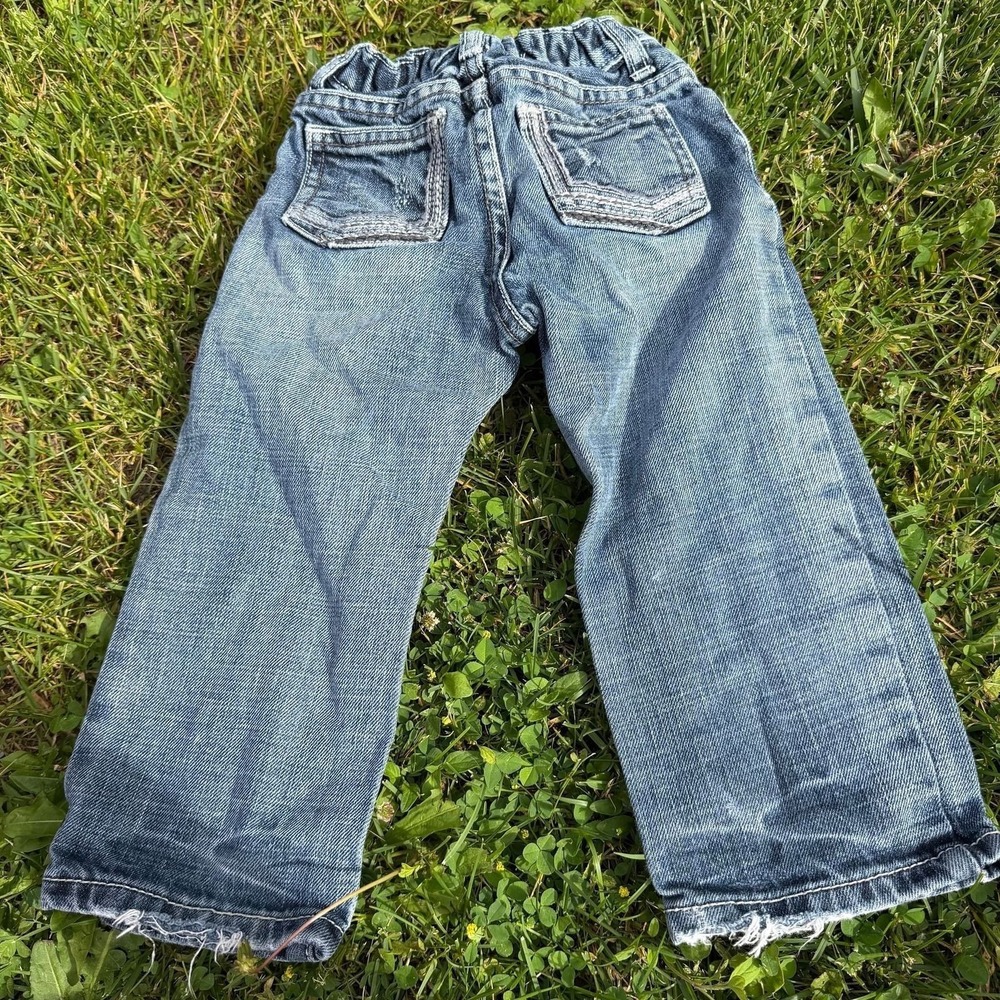 Y2K flypaper toddler jeans